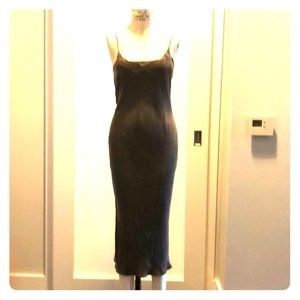 Alexander Wang - silk bias cut dress- size 0-2